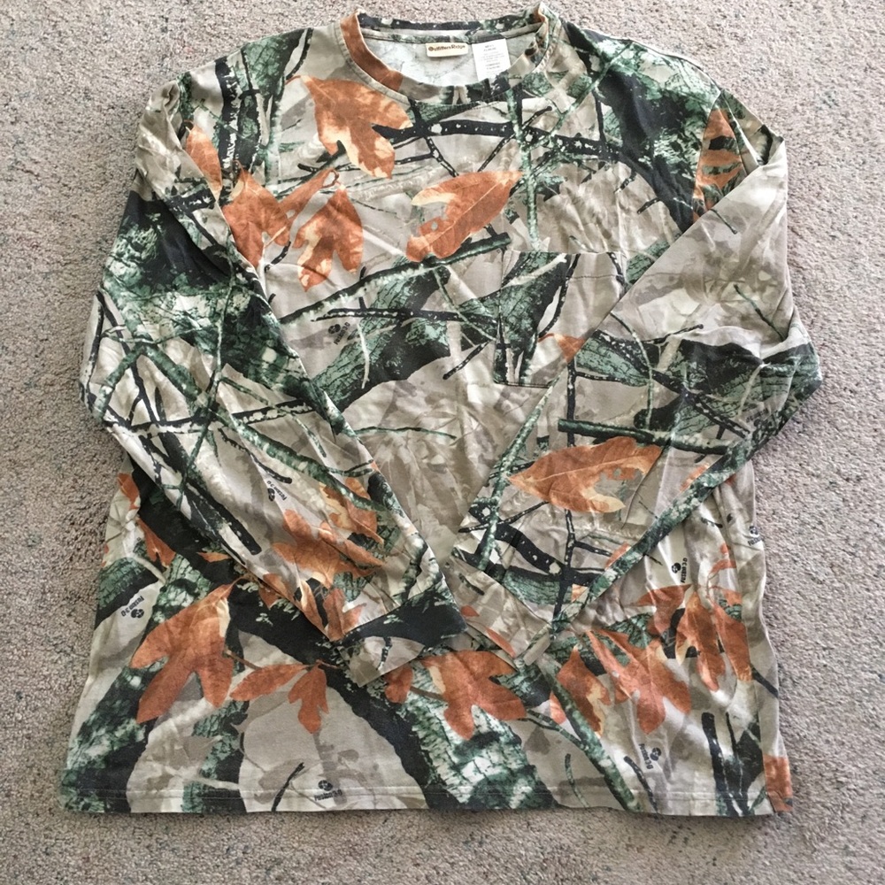 OUTFITTERS RIDGE Fusion 3D Camo Hunting Shirt XL